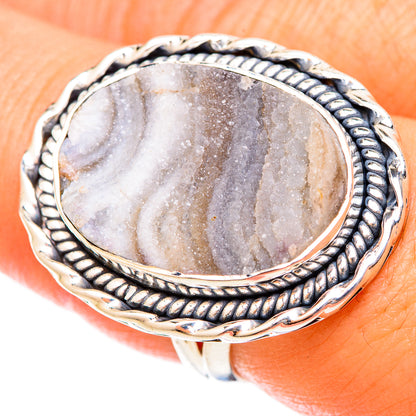 Desert Druzy Rings handcrafted by Ana Silver Co - RING121549