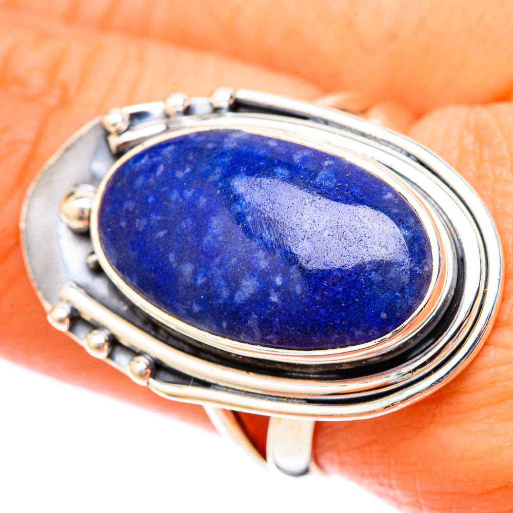 Lapis Lazuli Rings handcrafted by Ana Silver Co - RING121553