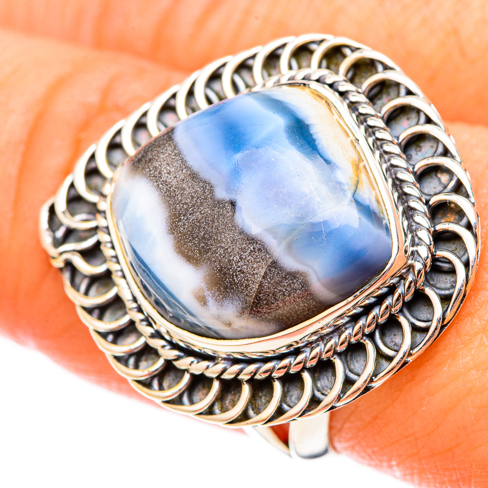 Owyhee Opal Rings handcrafted by Ana Silver Co - RING121555