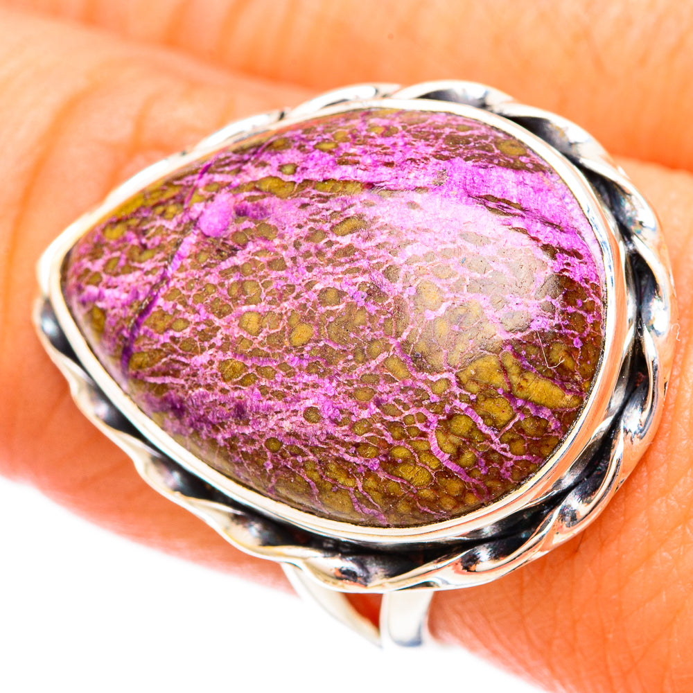 Stichtite Rings handcrafted by Ana Silver Co - RING121576