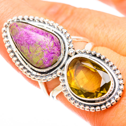 Stichtite Rings handcrafted by Ana Silver Co - RING121587