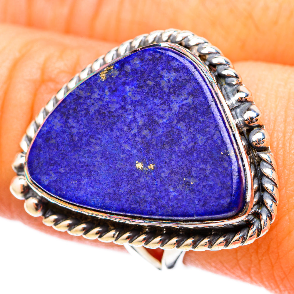 Lapis Lazuli Rings handcrafted by Ana Silver Co - RING121597