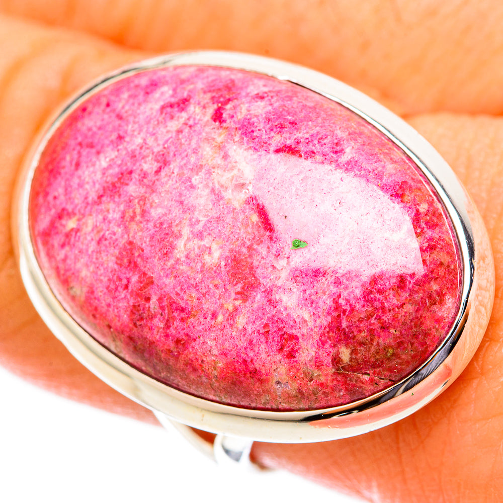 Thulite Rings handcrafted by Ana Silver Co - RING121621