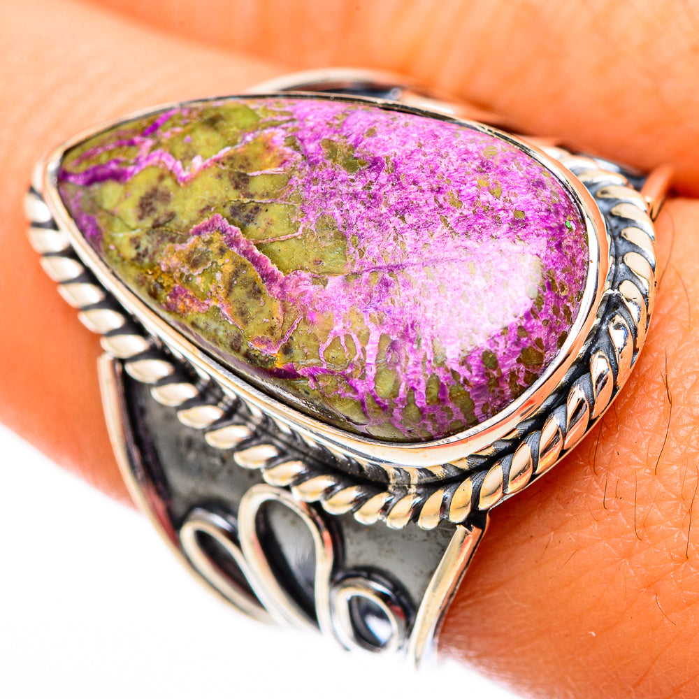 Stichtite Rings handcrafted by Ana Silver Co - RING121624