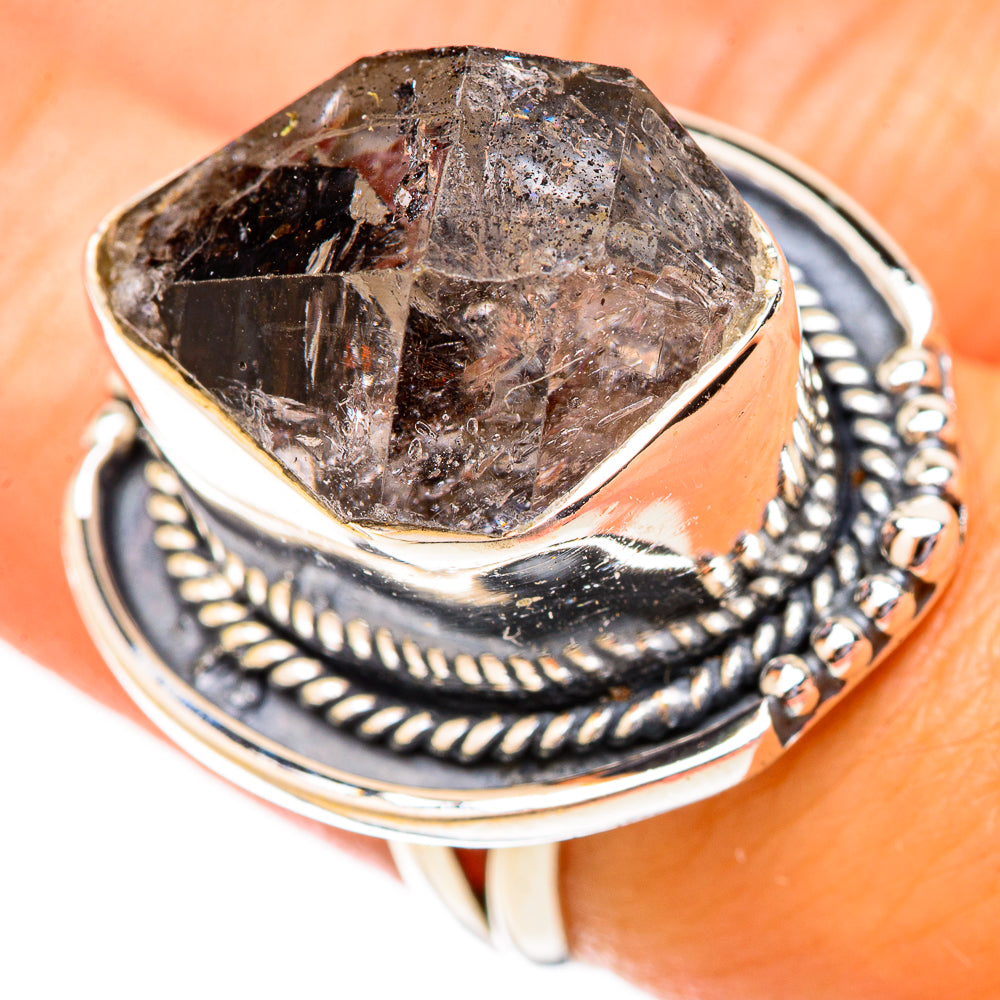 Herkimer Diamond Rings handcrafted by Ana Silver Co - RING121628