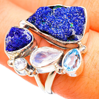 Lapis Lazuli Rings handcrafted by Ana Silver Co - RING121641