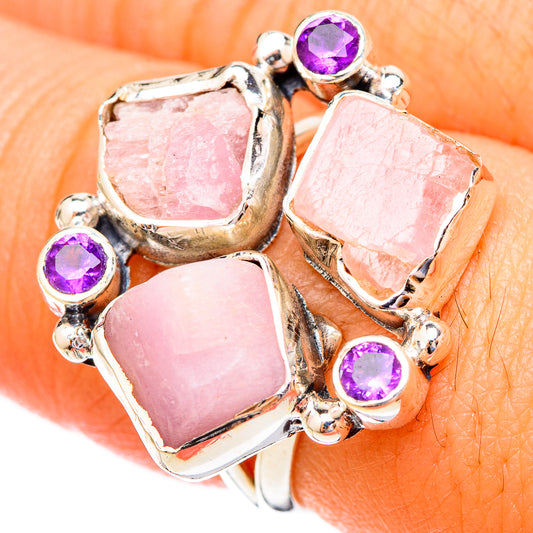 Kunzite Rings handcrafted by Ana Silver Co - RING121655