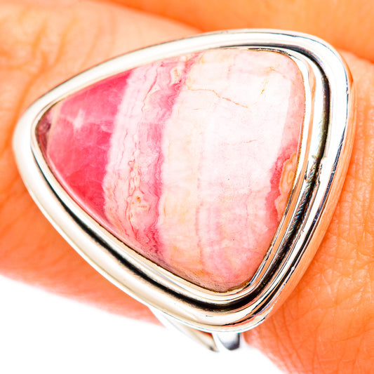 Rhodochrosite Rings handcrafted by Ana Silver Co - RING121656