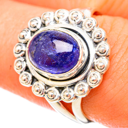 Tanzanite Rings handcrafted by Ana Silver Co - RING121657