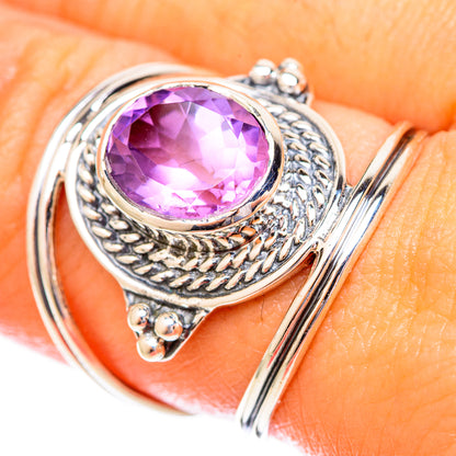 Amethyst Rings handcrafted by Ana Silver Co - RING121658