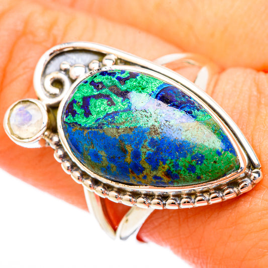Azurite Rings handcrafted by Ana Silver Co - RING121664