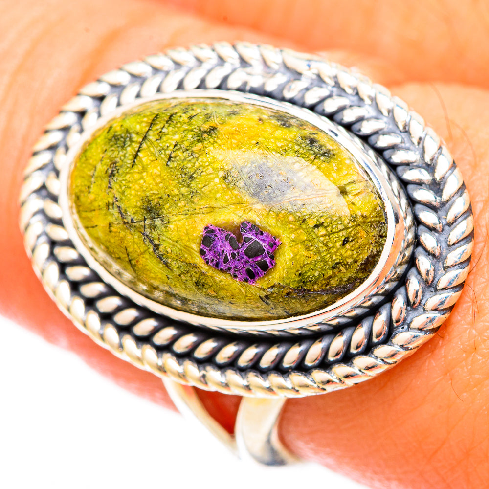 Atlantisite Rings handcrafted by Ana Silver Co - RING121670