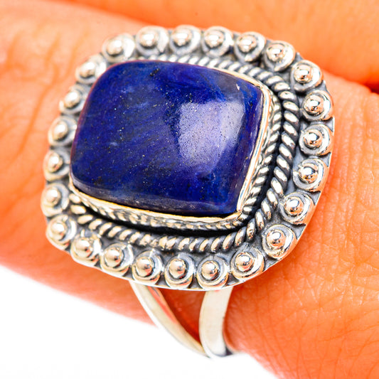 Sodalite Rings handcrafted by Ana Silver Co - RING121673