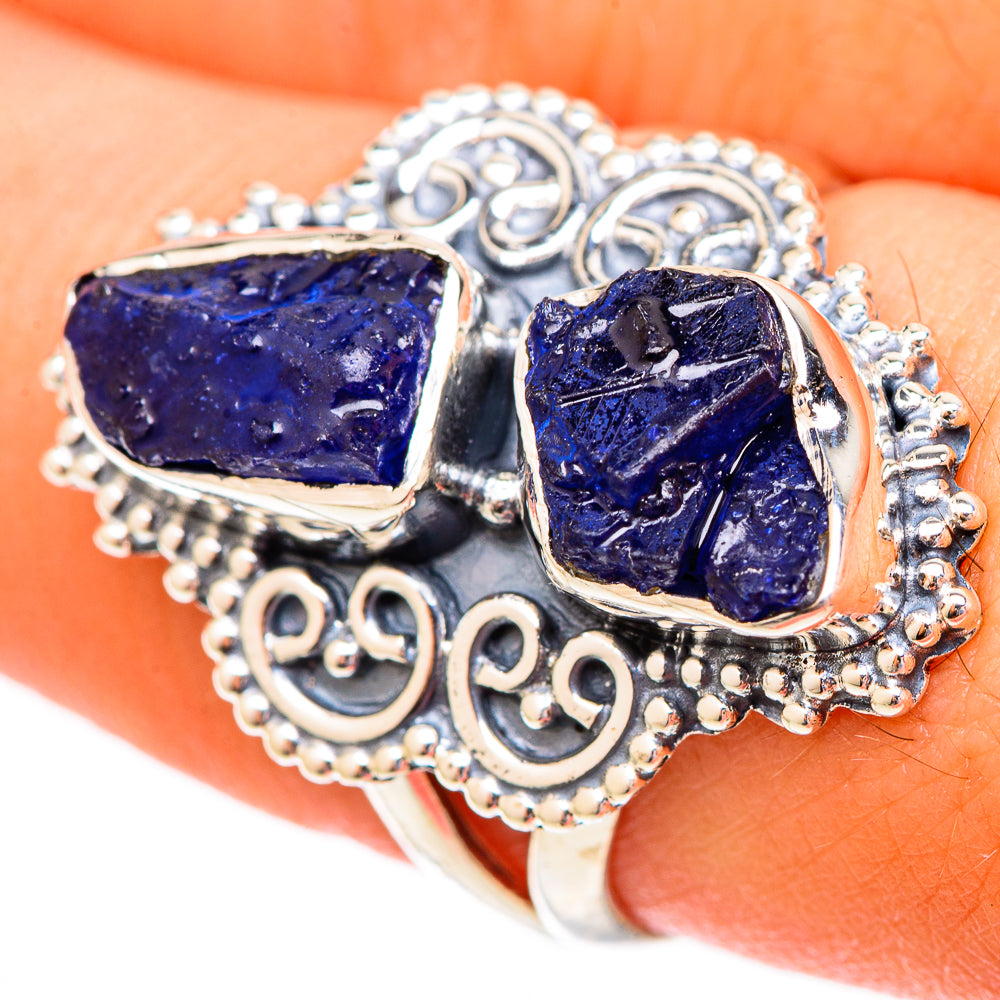 Lapis Lazuli Rings handcrafted by Ana Silver Co - RING121677