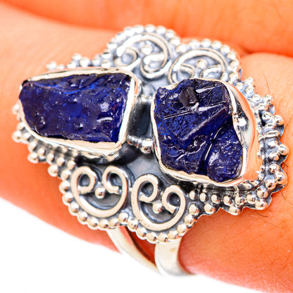Lapis Lazuli Rings handcrafted by Ana Silver Co - RING121677