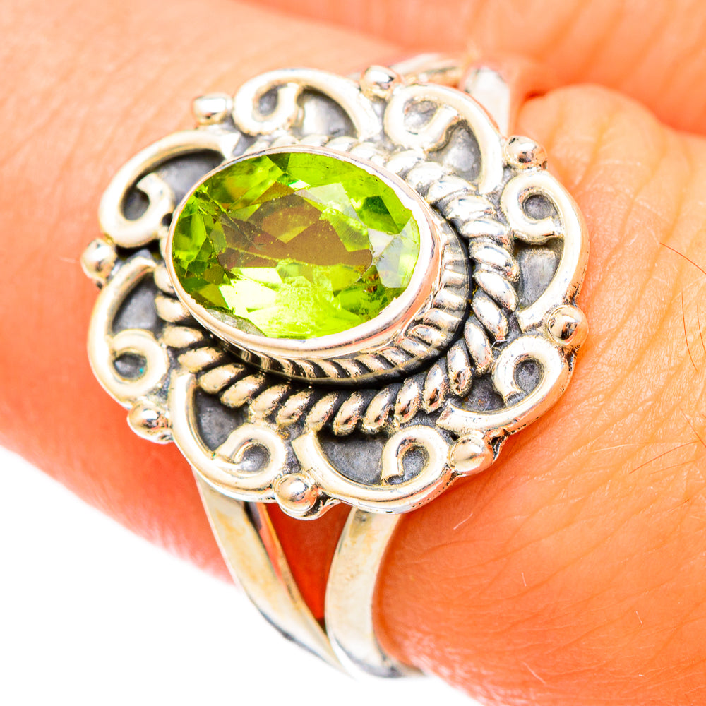 Peridot Rings handcrafted by Ana Silver Co - RING121680