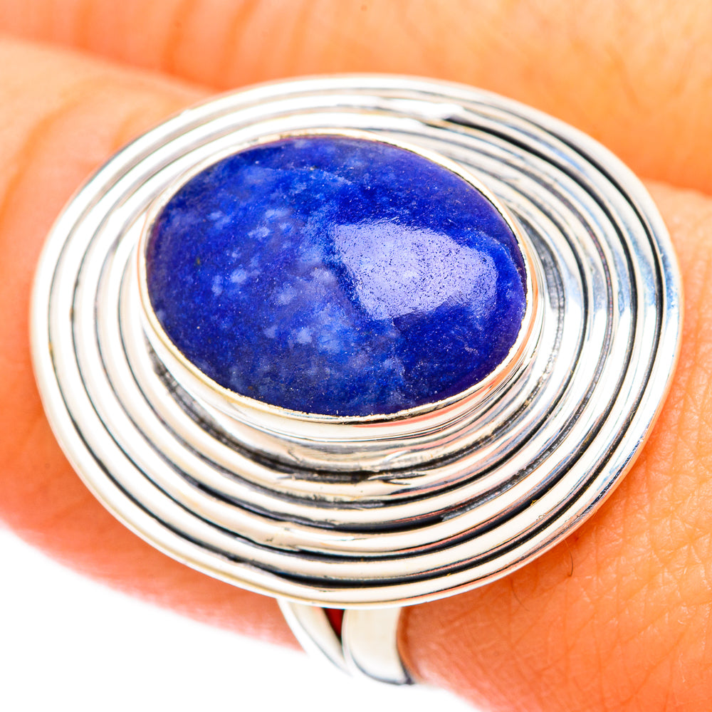 Lapis Lazuli Rings handcrafted by Ana Silver Co - RING121708