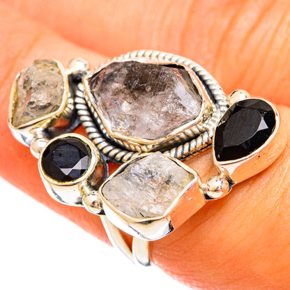 Herkimer Diamond Rings handcrafted by Ana Silver Co - RING121730