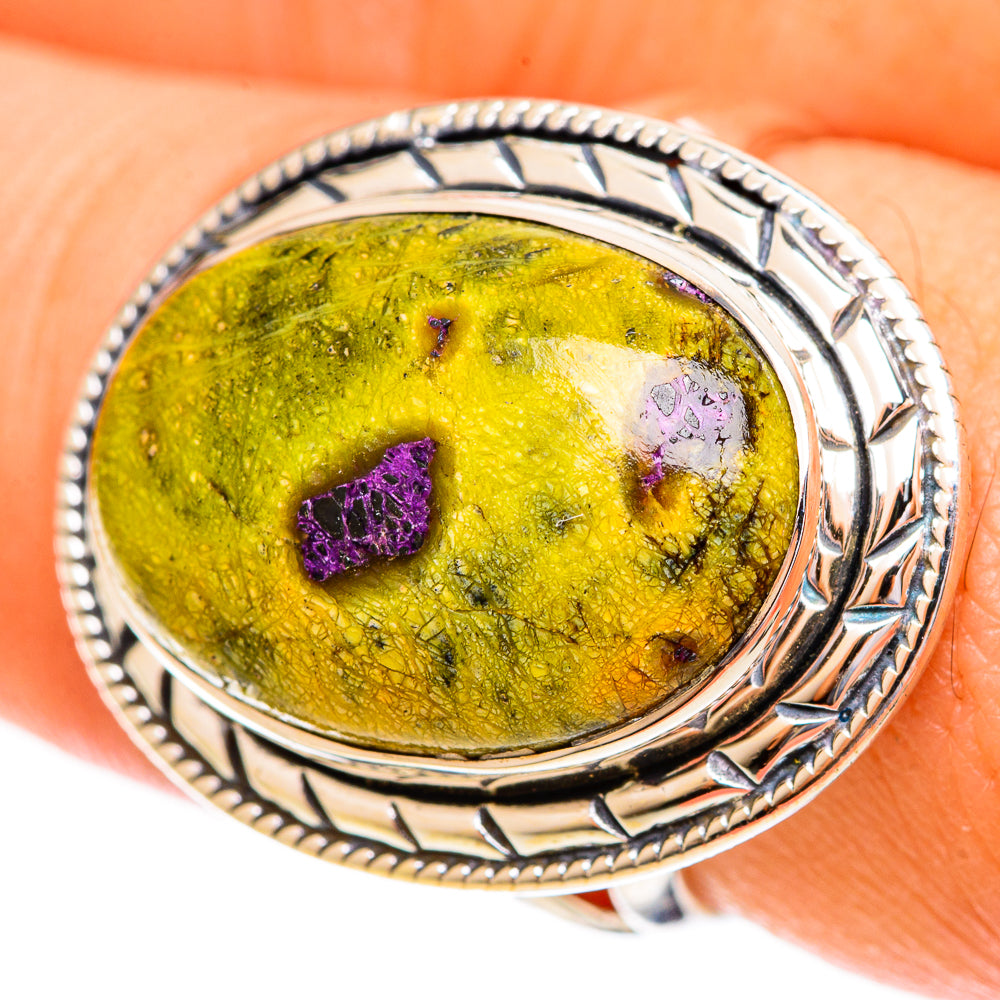 Atlantisite Rings handcrafted by Ana Silver Co - RING121740