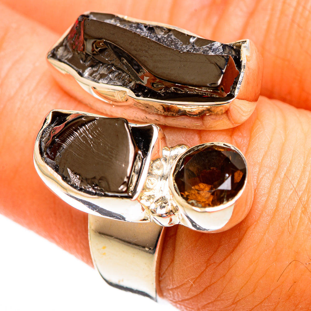 Shungite Rings handcrafted by Ana Silver Co - RING121763