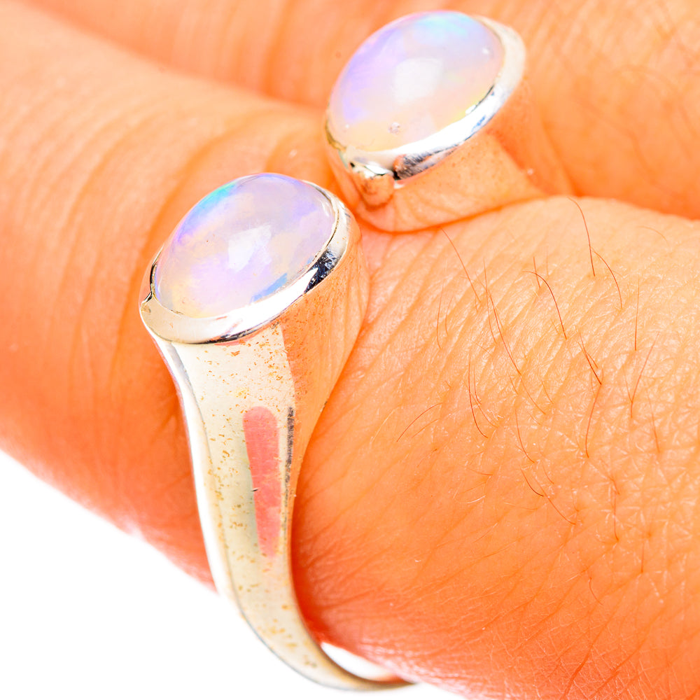 Ethiopian Opal Rings handcrafted by Ana Silver Co - RING121767