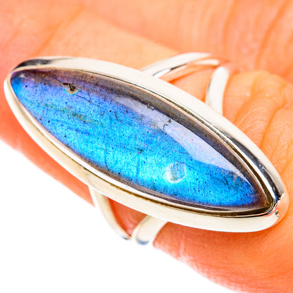 Labradorite Rings handcrafted by Ana Silver Co - RING121769