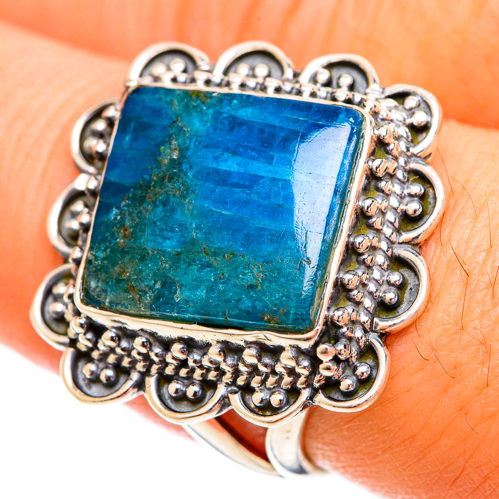 Apatite Rings handcrafted by Ana Silver Co - RING121773