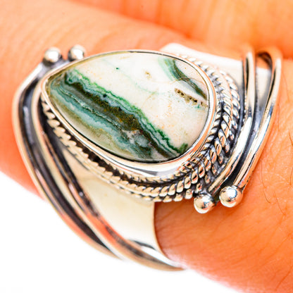 Ocean Jasper Rings handcrafted by Ana Silver Co - RING121778