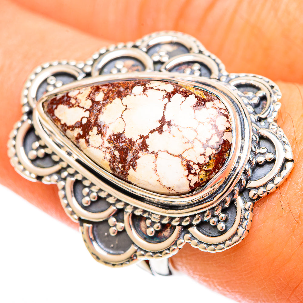 Wild Horse Jasper Rings handcrafted by Ana Silver Co - RING121781