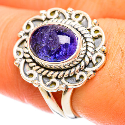 Tanzanite Rings handcrafted by Ana Silver Co - RING121785