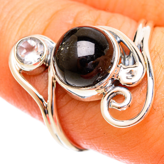 Black Onyx Rings handcrafted by Ana Silver Co - RING121789