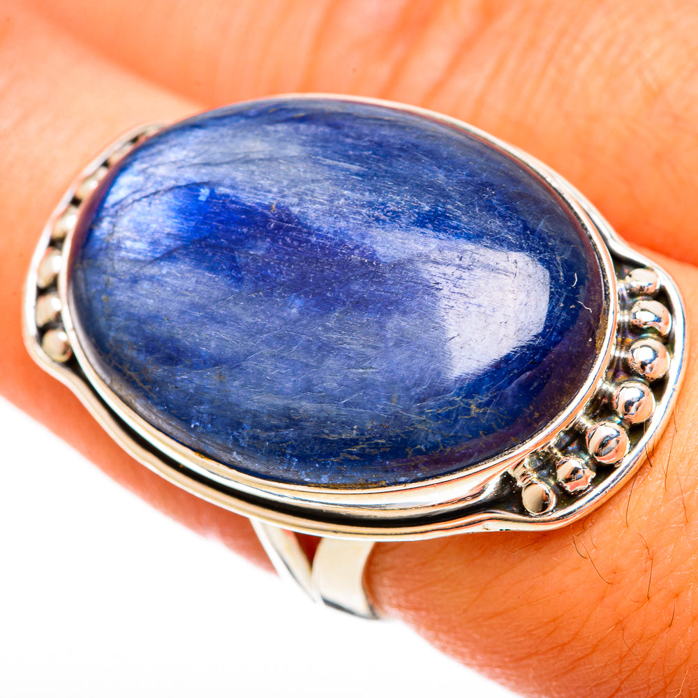 Kyanite Rings handcrafted by Ana Silver Co - RING121798