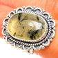 Prehnite Rings handcrafted by Ana Silver Co - RING121810