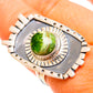 Australian Green Opal Rings handcrafted by Ana Silver Co - RING121812