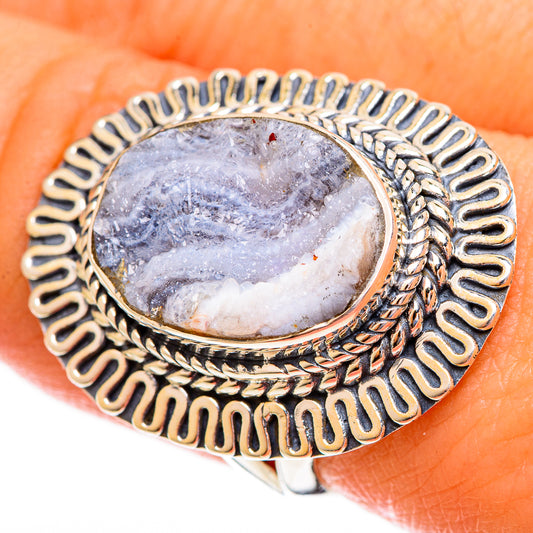 Desert Druzy Rings handcrafted by Ana Silver Co - RING121847
