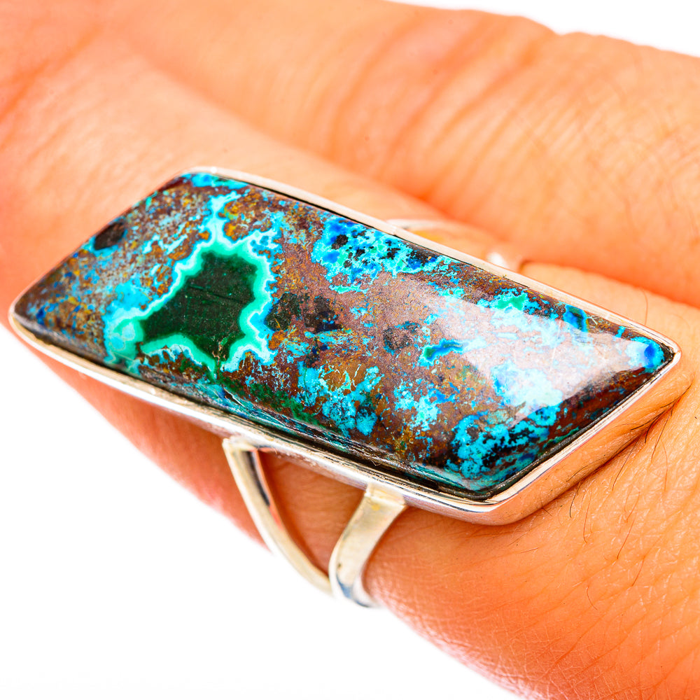 Shattuckite Rings handcrafted by Ana Silver Co - RING121857