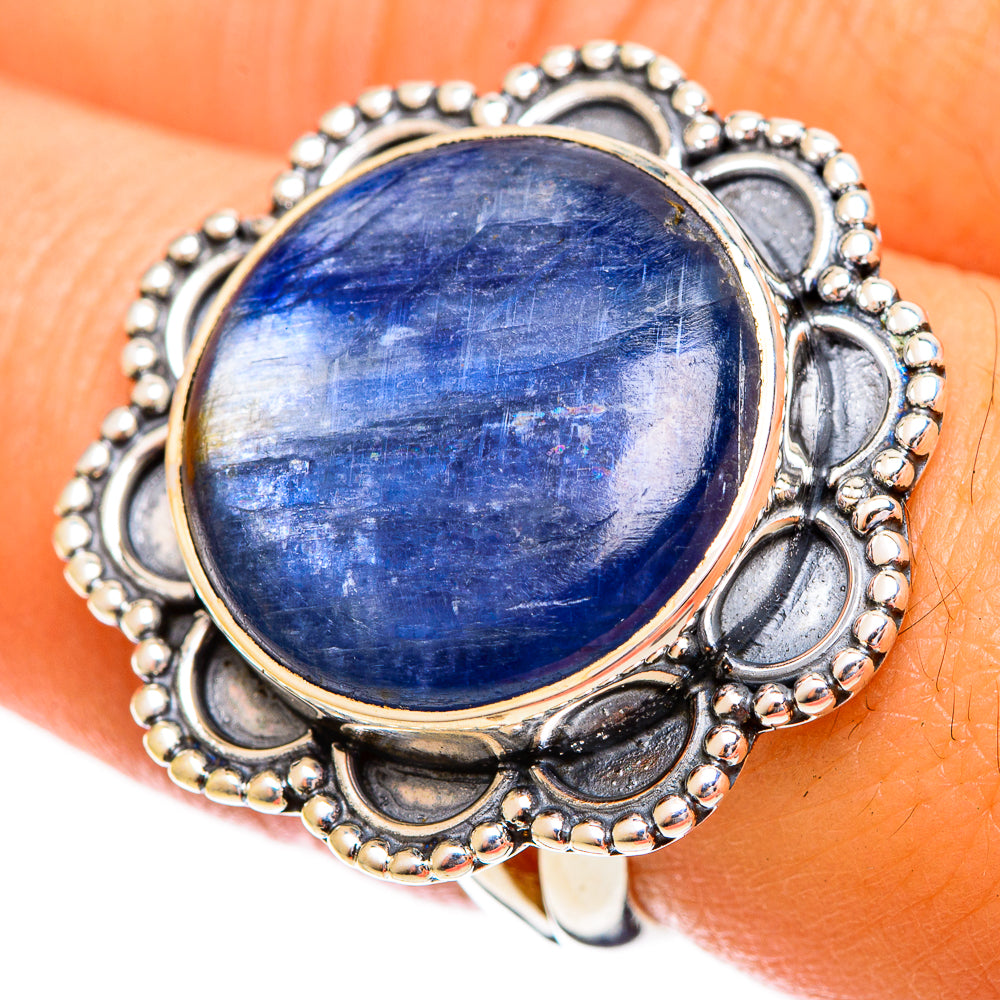 Kyanite Rings handcrafted by Ana Silver Co - RING121858