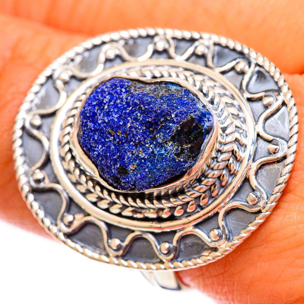Lapis Lazuli Rings handcrafted by Ana Silver Co - RING121859