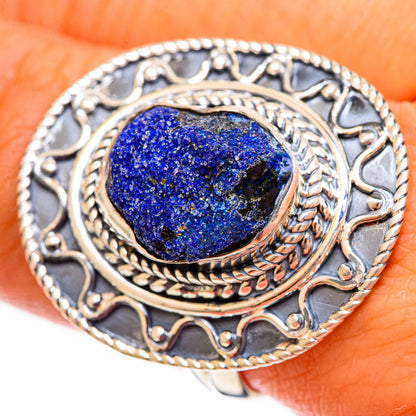 Lapis Lazuli Rings handcrafted by Ana Silver Co - RING121859