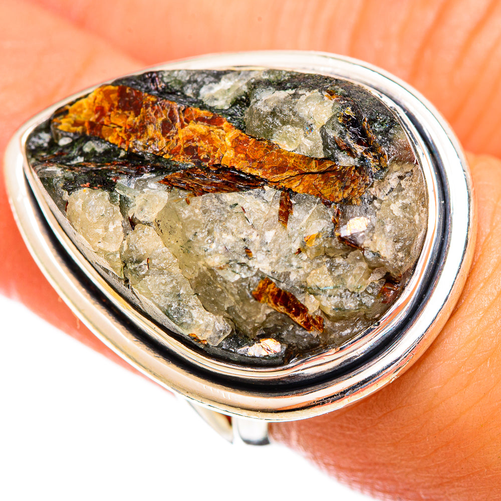Astrophyllite Rings handcrafted by Ana Silver Co - RING121873