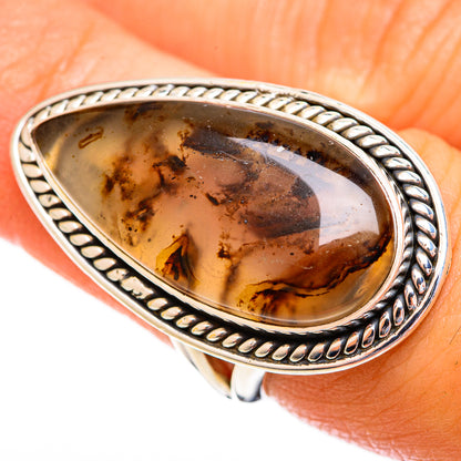 Montana Agate Rings handcrafted by Ana Silver Co - RING121875