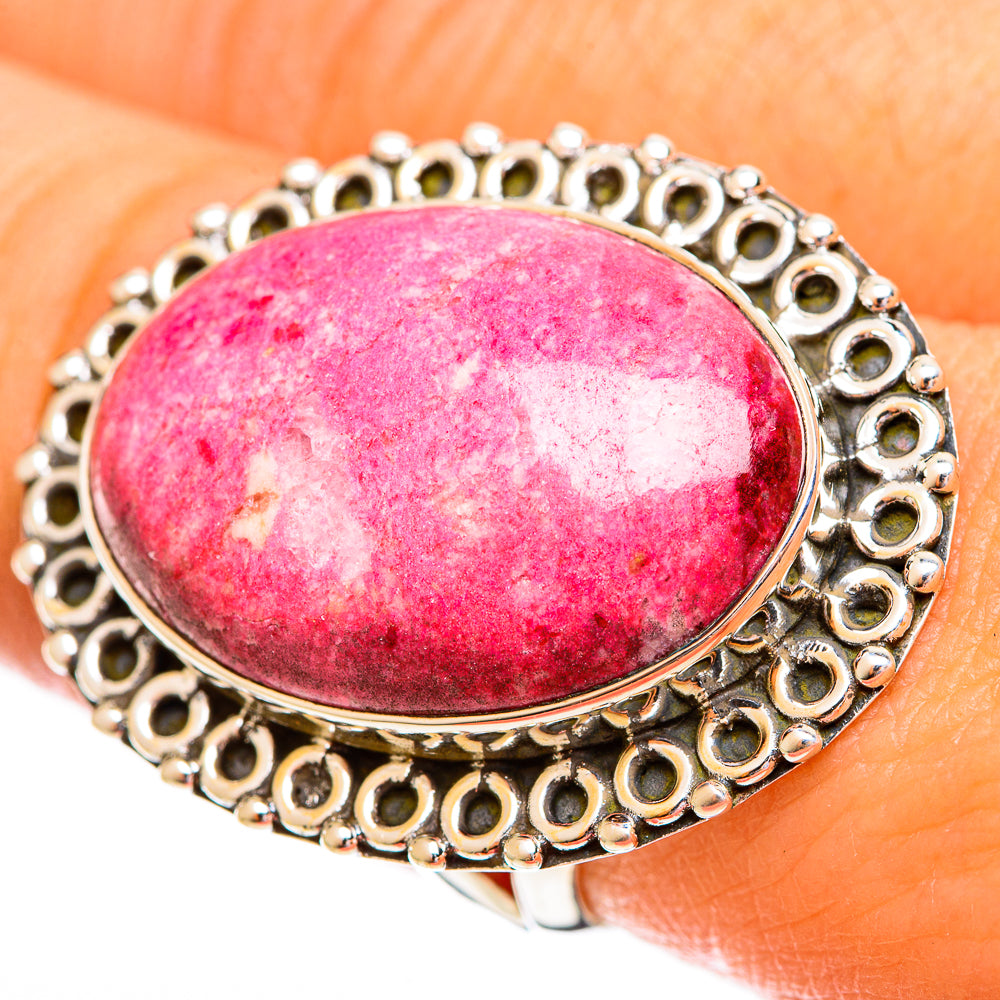 Thulite Rings handcrafted by Ana Silver Co - RING121879