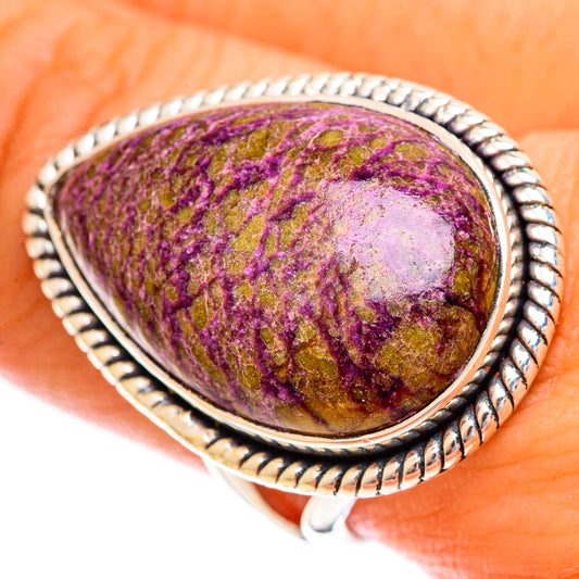 Stichtite Rings handcrafted by Ana Silver Co - RING121884