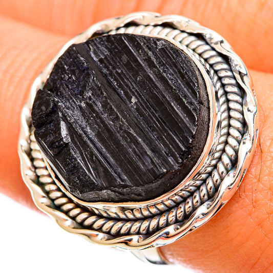 Tektite Rings handcrafted by Ana Silver Co - RING121886