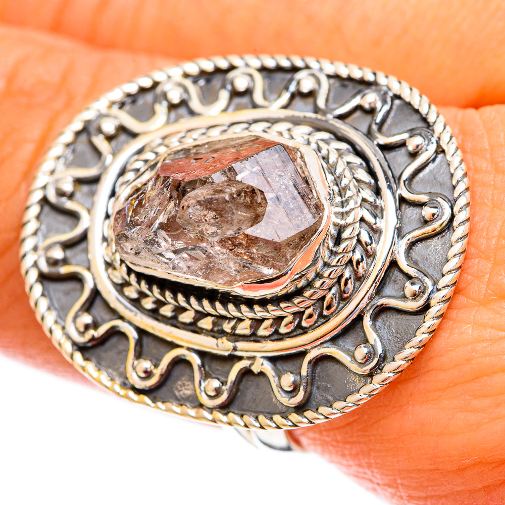 Herkimer Diamond Rings handcrafted by Ana Silver Co - RING121887