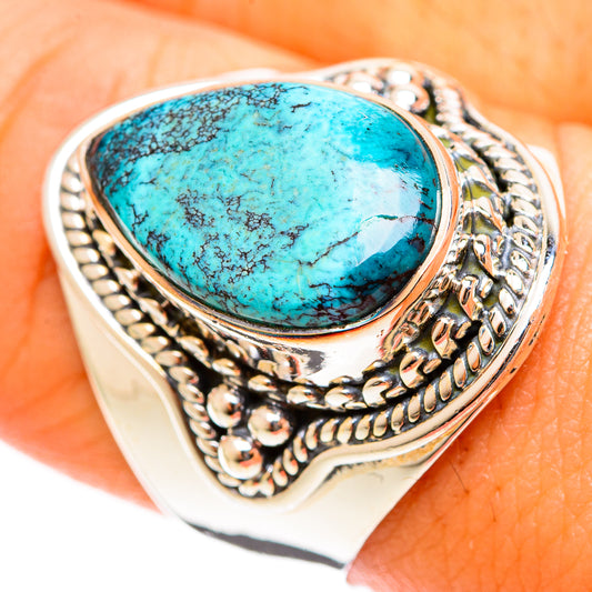Turquoise Rings handcrafted by Ana Silver Co - RING121944