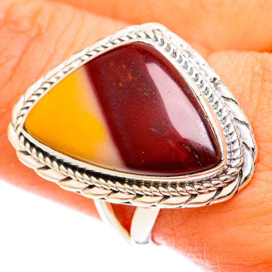 Mookaite Rings handcrafted by Ana Silver Co - RING121980