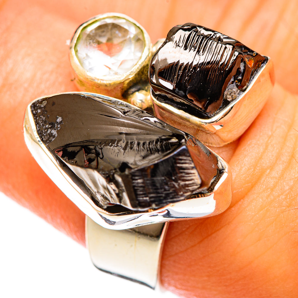 Shungite Rings handcrafted by Ana Silver Co - RING121989