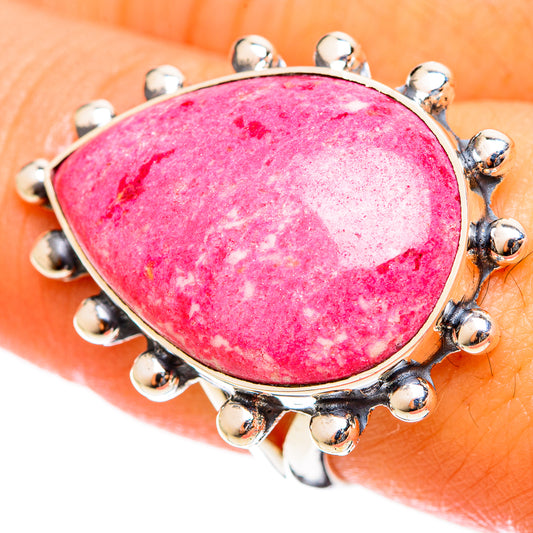 Thulite Rings handcrafted by Ana Silver Co - RING122013