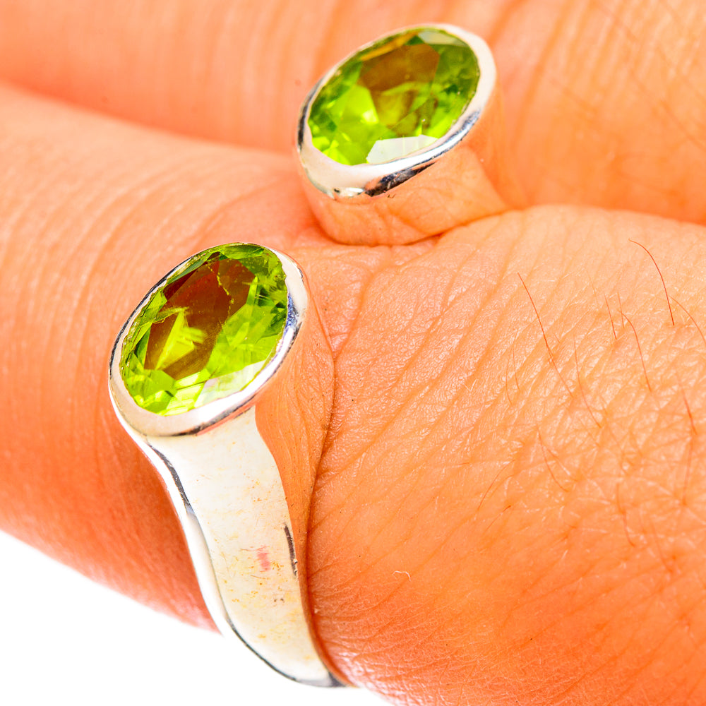 Peridot Rings handcrafted by Ana Silver Co - RING122037